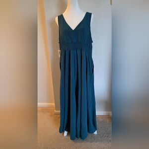 Torrid Teal Sleeveless Dress